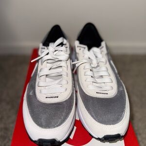 Nike Waffle Ones White and Black Sneakers